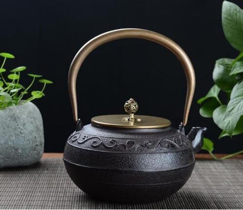 人気推薦★茶道具★鉄器 ★老鉄瓶 鉄器 提梁壺 対応 鉄やかん 鉄分補給 鉄びん拍卖