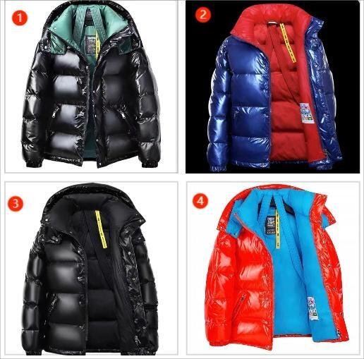 ●特売 極防寒 ダウンジャケット 90% ホワイトダックダウン 男女兼用 取り外し可能 ブルゾン コート 防風性 ノーアイロン 4色S~3XL拍卖