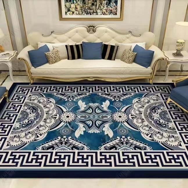 美品☆ 豪華 玄関マット カーペット 花柄200cm*300cm 長方形絨毯 家庭用カーペット 滑り止め付拍卖