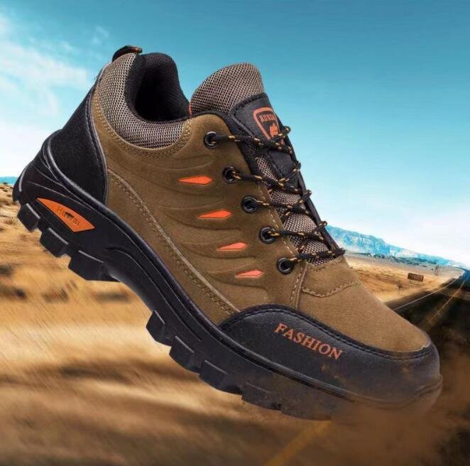 新品 新品トレッキングシューズ メンズ ハイキングシューズ スニーカー ウォーキングシューズ 登山靴 通気性 防滑24.5~27.5cm拍卖