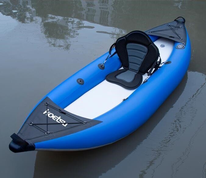 新品★高品質★シングル ゴムボート カヤック インフレータブル ボート 厚手 頑丈 釣りボート拍卖