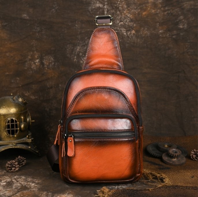 新作★メンズ 本革 ボディバック レザー 男性 ワンショルダーバッグ 斜め掛けバッグ 綺麗 牛革 カジュアル 左右肩付替え 鞄拍卖