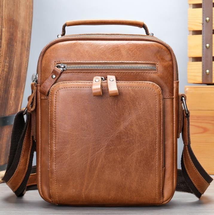 2色選択可◆本革 レザー ショルダーバッグ 斜め掛けバッグ メッセンジャーバッグ 通勤 斜め掛けバッグ 牛革 肩掛け鞄拍卖