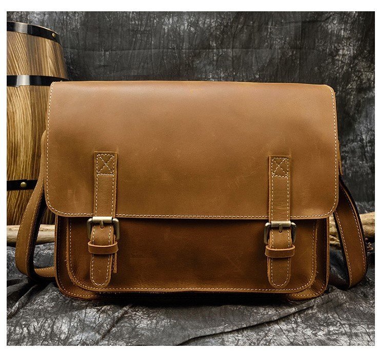 ショルダーバッグ 本革 メンズ バッグ レザー メッセンジャーバッグ 通勤鞄 牛革 斜めがけバッグ 肩掛け鞄 iPad収納拍卖
