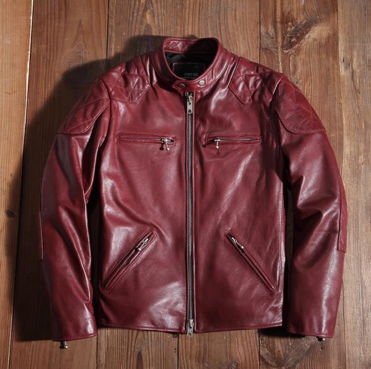 超人気☆ライダース 羊革 ラムレザー レザージャケット メンズ 革ジャン オイルレザー バイクウエア ブルゾン オートバイ拍卖