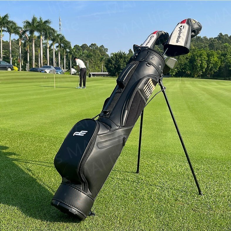 ゴルフバッグ キャディバッグ スタンド キャスター付き 大容量 軽量 防水 クラブケース 練習用 ゴルフケース拍卖