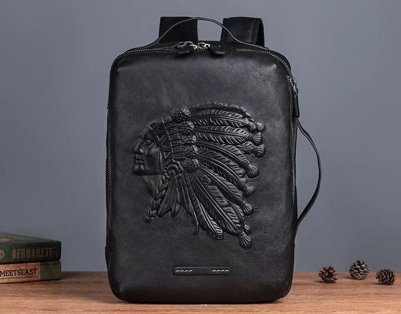 ☆美品☆ ヌメ革 ビジネスリュック 本革 デイバッグ メンズバッグ ビジネスバッグ おしゃれ 職人手作り大容量 旅行 通勤 出張拍卖