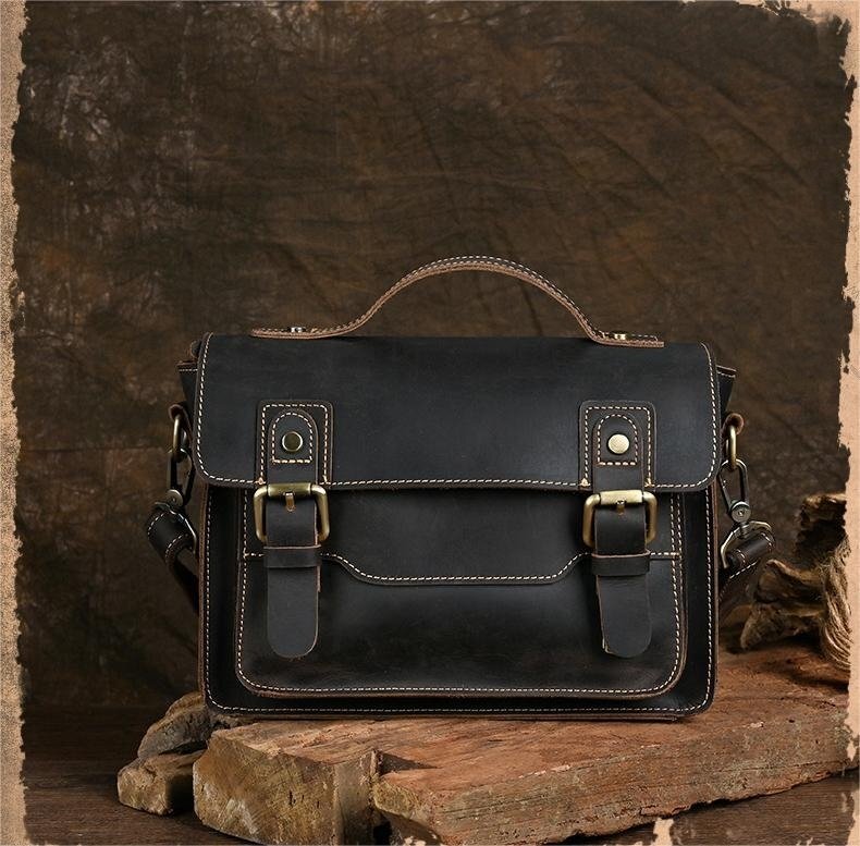新入荷☆メンズカジュアルレトロショルダーバッグマンバッグレザーメンズファッション斜め掛けバッグ拍卖