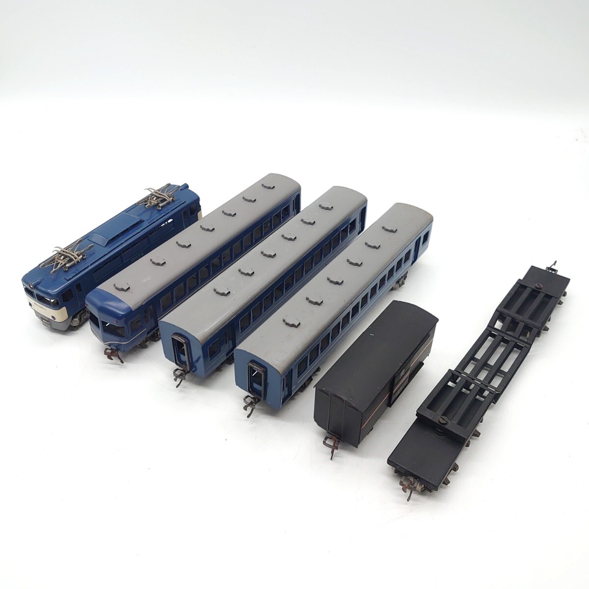 カツミ エンドウ 遠藤商店 KTM TER HOゲージ ED100-1 ワム シキ 鉄道模型 電気機関車 貨物列車 電車 フィギュア セット ジャンク t-25x1102拍卖