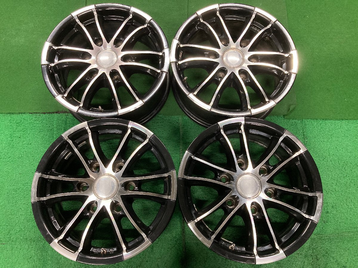 □8867 PM ハイエース レジアスエース 等 15インチ 6J +32 6穴 139.7 アルミホイール 4本拍卖