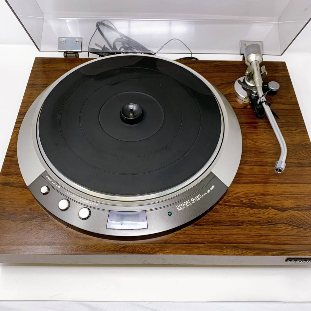 【1円スタート!】DENON デノン ダイレクト ドライブ レコードプレーヤー DP-50M 通電確認OK 針無し / K102914-佐川140拍卖