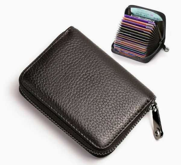 茶 カードケース ジャバラ PUレザー 名刺入れ カード入れ拍卖