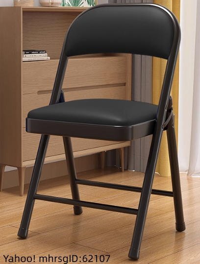 折りたたみ椅子 背もたれ付き 家庭用 コンパクト 軽量 収納ラック 簡易椅子拍卖