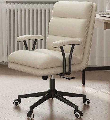 家庭用パソコンチェア女性用ベッドルームシート学生机小型椅子背もたれのリクライニング座り心地拍卖