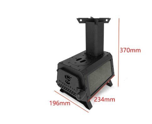 アウトドアキャンプ携帯薪ストーブ防風ストーブピクニック薪ストーブ拍卖