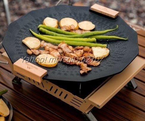 新製品はアルミ合金製麦飯石コーティンググリルプレートBBQグリルプレートです拍卖