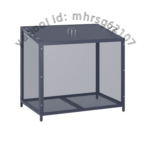 屋外ゴミ収納庫メッシュデザイン ゴミ箱屋外 ゴミ収集ボックス ごみ集積所大容量カラスよけ野良猫対策 ゴミ荒らし防止庭用可能容量292L 1.5拍卖