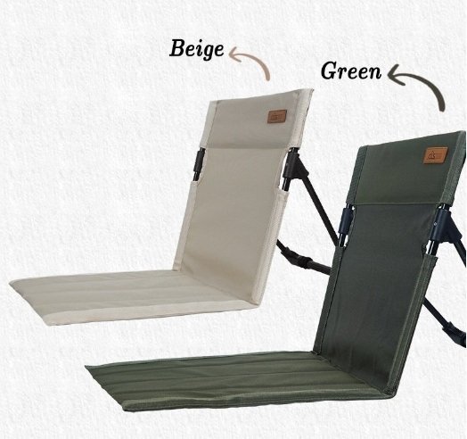 チェア キャンプ用 2点セット 折りたたみ テント 軽量 500g アウトドア 野外 登山 39*39.5*60cm(ホワイト+グリーン)拍卖