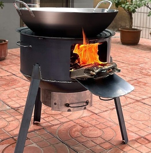 薪コンロ室内鉄コンロ省エネ家庭農村地コンロ拍卖