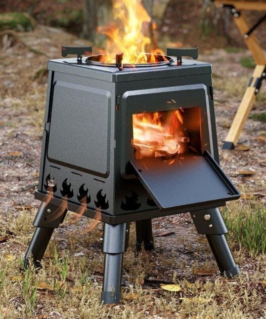 新品★人気推薦★薪ストーブ屋外携帯ストーブ器具野外キャンプ炊事器具ピクニックストーブ折りたたみストーブ拍卖