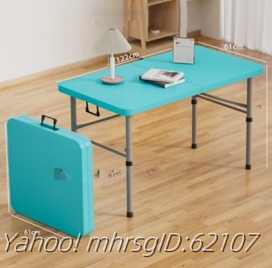 折りたたみ式の軽量で簡易な家庭用テーブル、屋外の露店テーブル、長方形の学習書、新しいタイプの食事テーブル拍卖