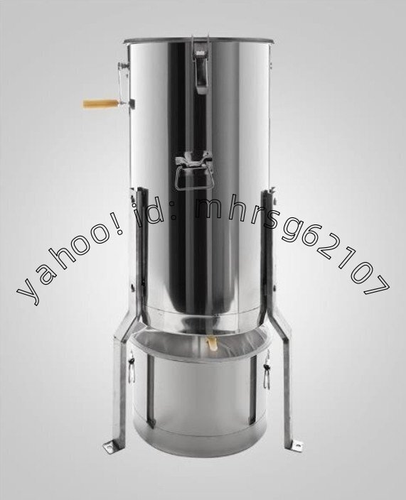 25kg大容量 304採蜜器 蜂蜜分離器 ステンレス製 頑丈 蜂蜜育て用具 はちみつ分離機 養蜂器具 養蜂農場拍卖