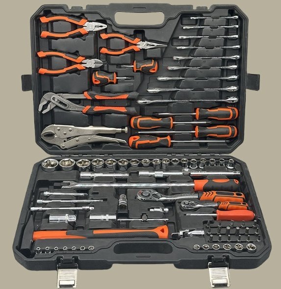 自動車修理工具セットスリーブレンチ修理専用大全工具箱自働車クイック修理補修カバーラチェット拍卖