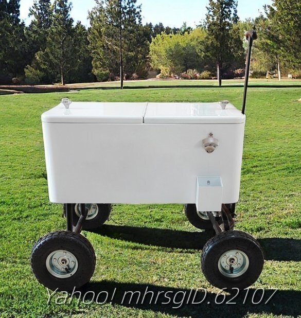 ドリンク缶アイス缶馬車モデルトレーラーモデルダブルアイス缶プラスチックビールアイス保温ボックス拍卖