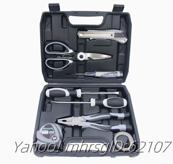 8点セット家庭用工具箱セット車載工具組み合わせセット手動工具工具セット五金工具拍卖