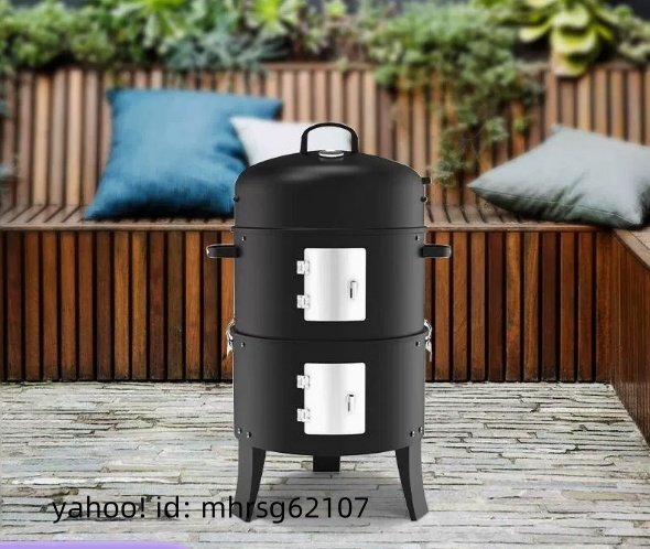 多機能三合一スモーク炉屋外炭バーベキュースモークオーブン拍卖