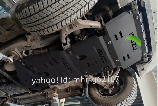 【多層強化】2021-2022年式 いすゞ・D-MAX 用 アンダーカバーセット(4点セット)ブラック拍卖