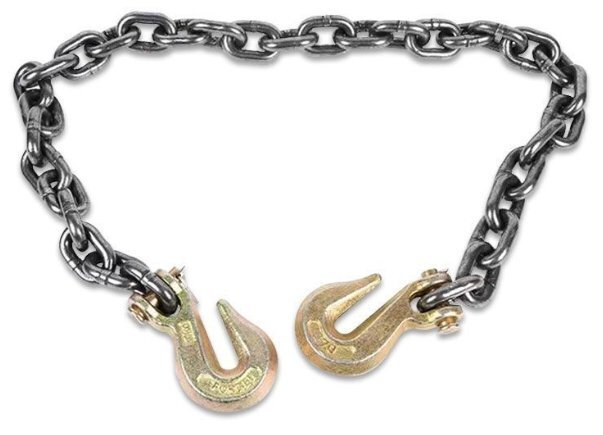 クレーンチェーン二重フック羊角フックマンガン鋼チェーン鉄鎖棒つり石材フックチェーン輸送束縛チェーン拍卖