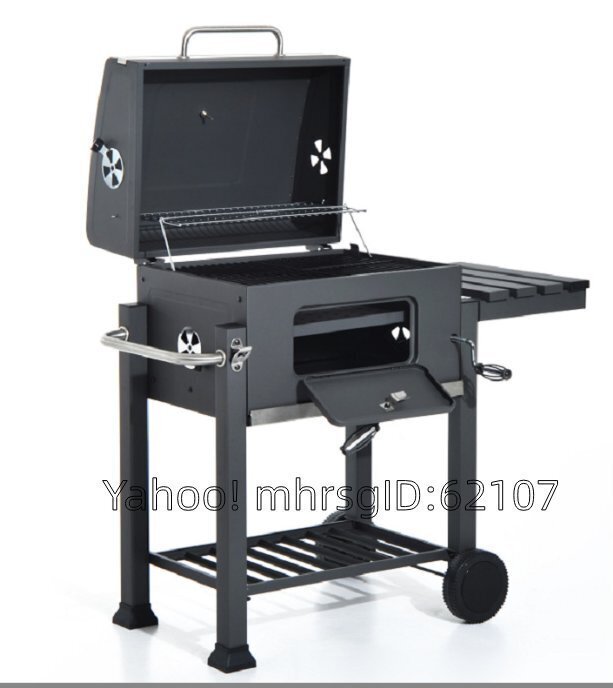 別墅・庭園用 大型バーベキューコンロ 業務用もできる 家庭用木炭グリル 屋外BBQ焼き台拍卖