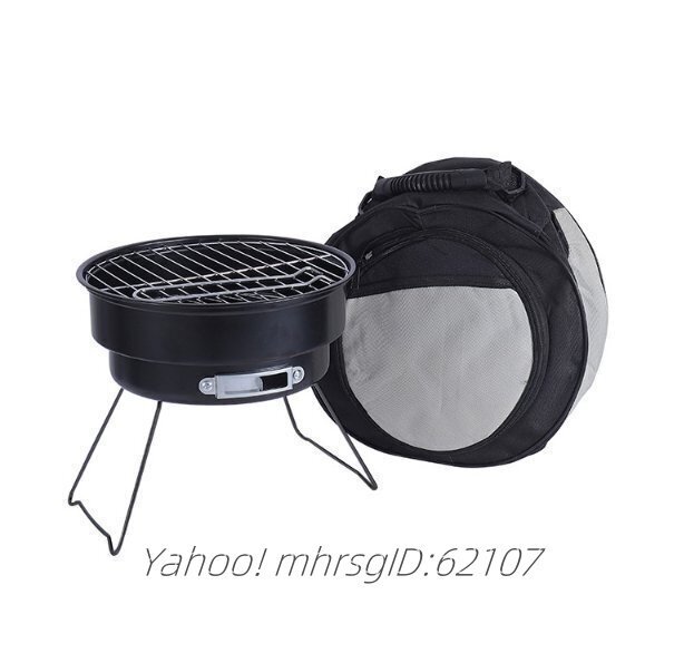 小型屋外折りたたみ円形氷炉野外キャンプ野炊ポータブルバーベキューストーブ拍卖