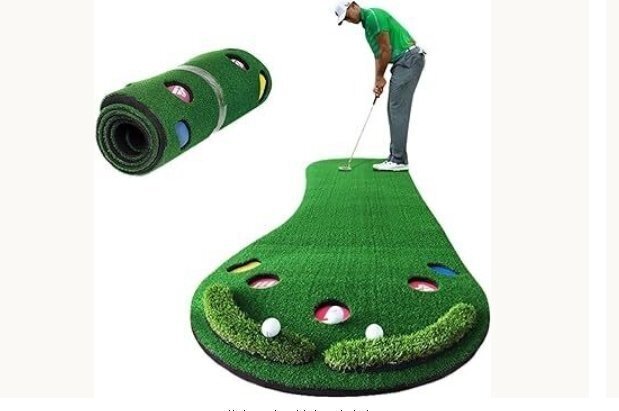 パターマット 3m 300×100cm 屋内 屋外 パター 練習 マット 屋内 屋外 室内 静音 パター練習器具 ゴルフ拍卖