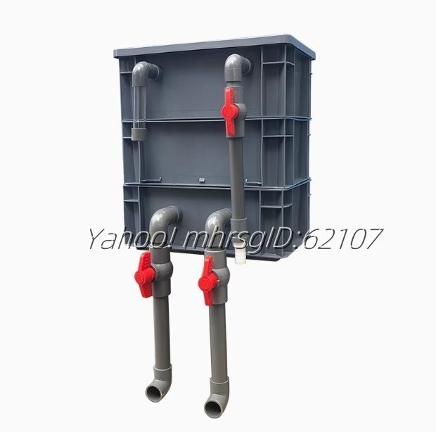 アクアリウムフィルター用の回転ボックスフィルターボックス水循環フィルターDIYキット(上置きドリップボックス)はすぐに使用可能です拍卖