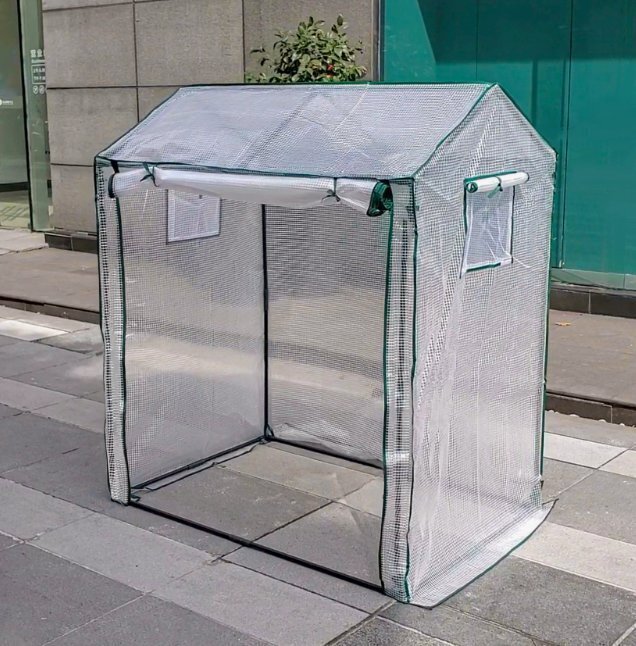 バルコニーの暖房屋外の温室保温棚庭の多肉育苗三角梅の保温カバーです拍卖