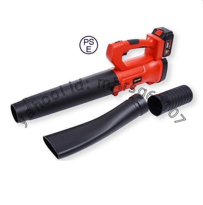 ブロアー、バッテリーと充電器のセット。落ち葉の掃除や、園林や道路のほこり取りに適しており、強力な送風力を持つブロアーです拍卖