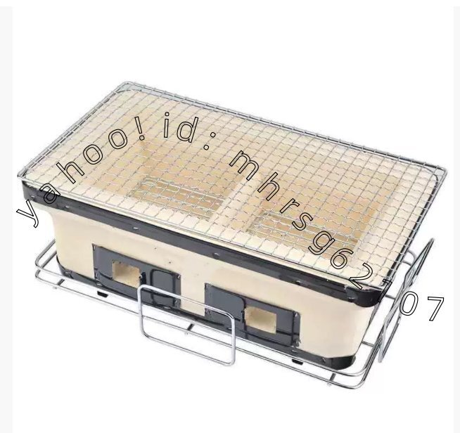 卓上BBQコンロ 屋内アウトドア兼用 コンパクト 家庭用 焼肉鍋 防煙 屋外 キャンプ 携帯 バーベキューグリル拍卖