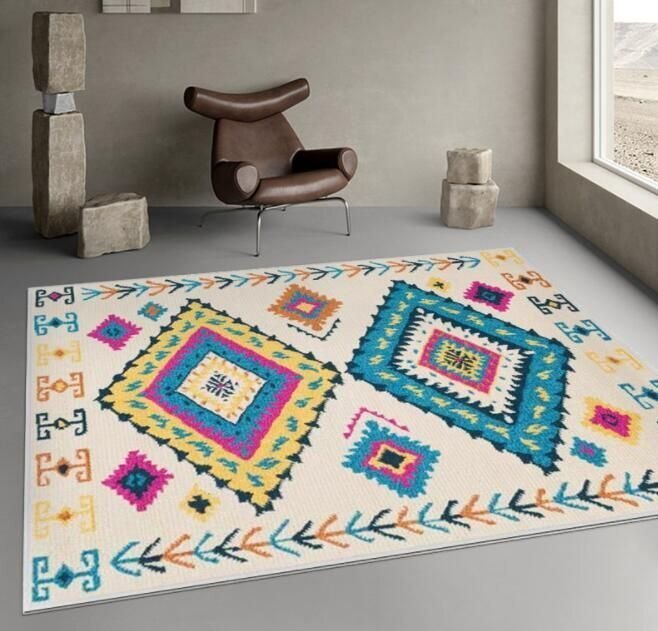 高品質◆希少色 絨毯/高密度ノット/玄関マット/滑り止め付160cm*230cm拍卖