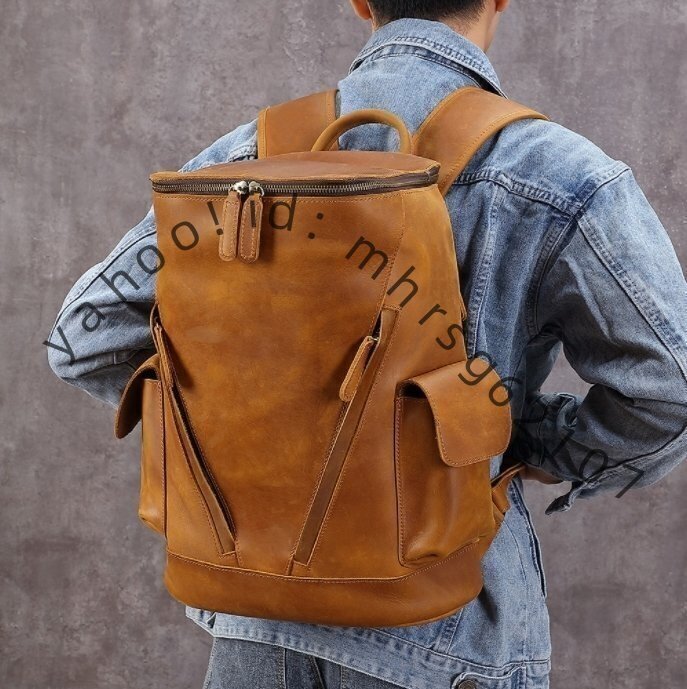 大容量◆通勤通学 メンズ 本革 ボディバック 男性 ワンショルダーバッグ 斜め掛けバッグ レザー拍卖