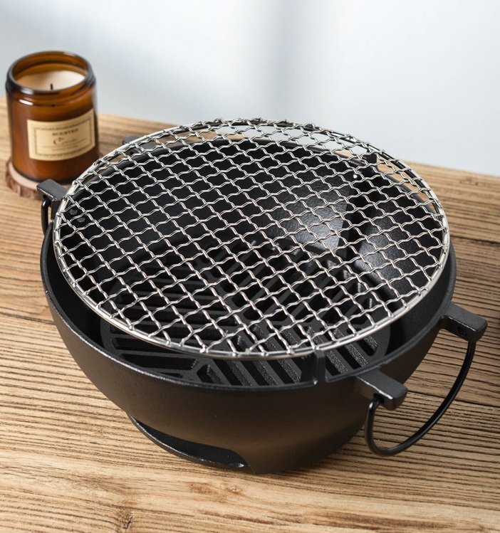 多機能バーベキューコンロ焼肉家庭用煮茶丸焼き炭アウトドア拍卖