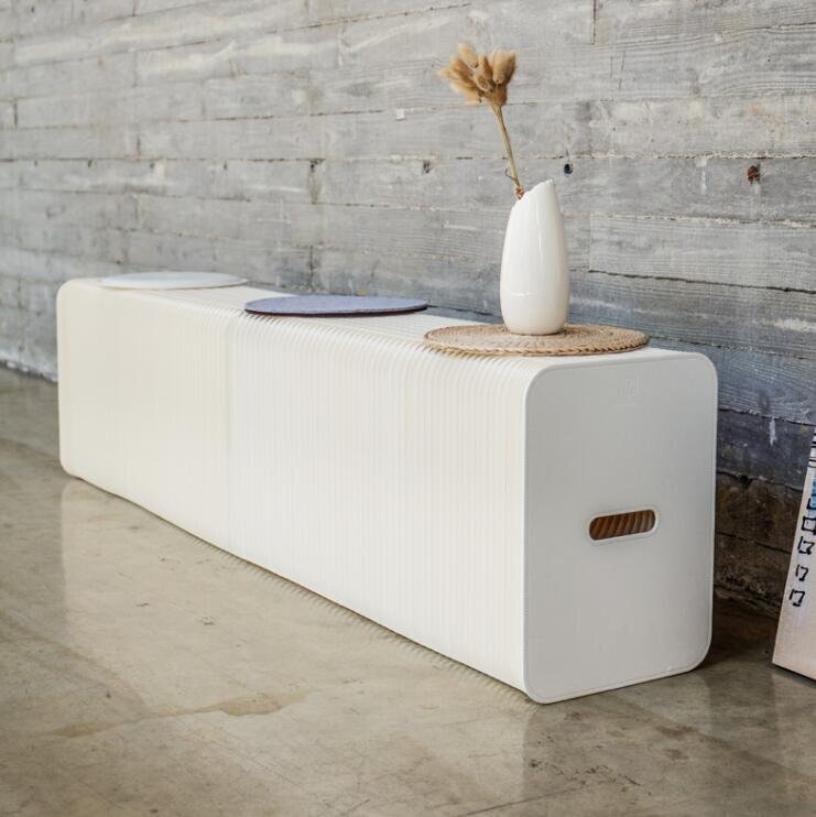 入手困難 三人用INS世界で大人気な椅子 竹製 肉厚座面 北欧伸縮イス 折り畳み 綺麗 頑丈 座り心地いい 高さ28cm 全長150cm拍卖