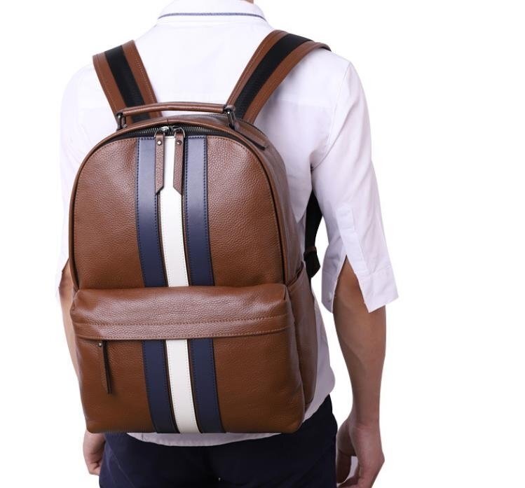 新入荷☆大容量 本革 書類鞄 ハンドメイド ショルダーバッグ 斜めがけ ハンドメイドリュックバッグ 牛革拍卖