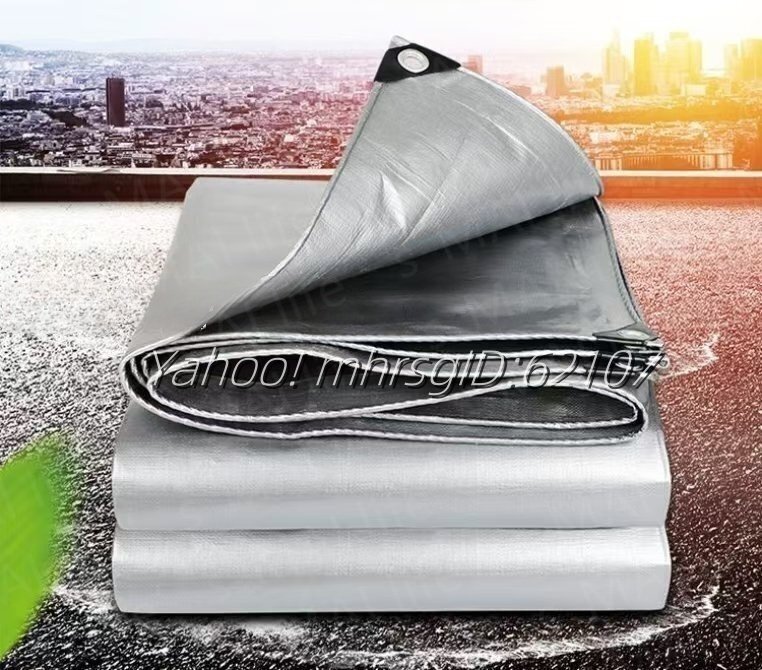 屋外のテント布、厚手の防水布、防水布、日よけ雨よけ日除け布、断熱オイルクロス、帆布テント布、雨よけ布5 m×8 m拍卖