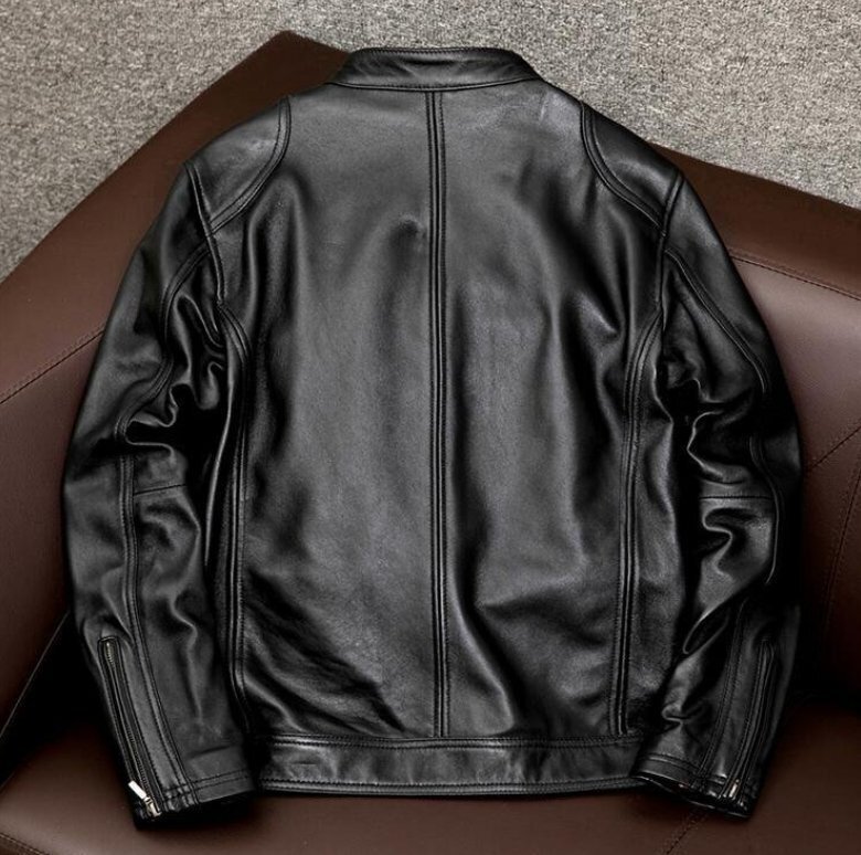 高品質 レザージャケット シングルライダース 革ジャン カウハイド 牛革 バイクレザー 本革 メンズファッション S~5XL拍卖