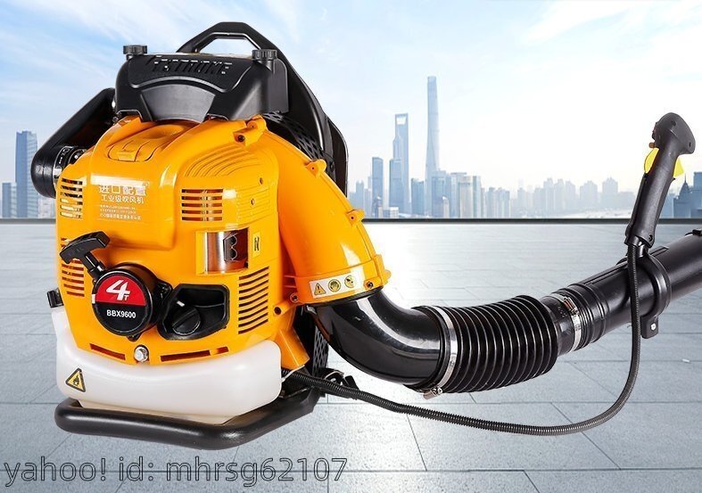 ピギーバック式ガソリンドライヤーハウス除雪機ハイパワー風力消火器道路の葉吹き4ストロークです拍卖