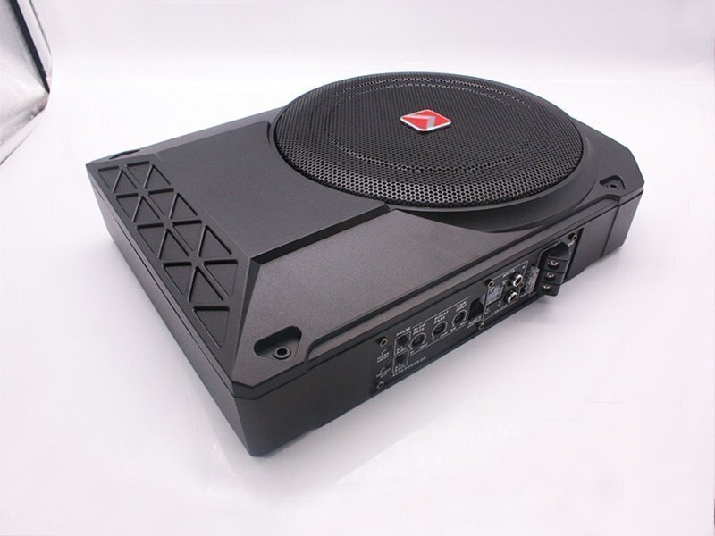 10インチ12V 800W アクティブカーアンダーシートサブウーファー バススピーカー パワーアンプ コンポーネント コンパクト軽量 小型 単品拍卖