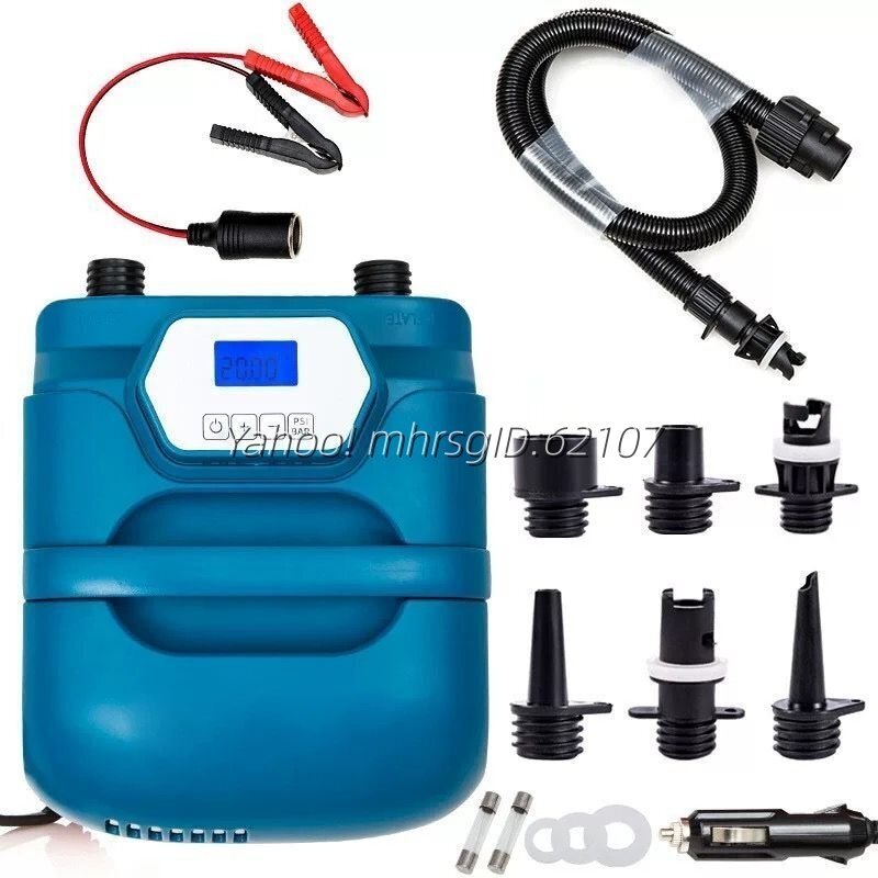 電動ポンプ SUP電動ポンプ SUP サップ 12V車載 ゴムボート マルチポンプ エアーポンプ 空気入れ インフレータブル パドルボード拍卖