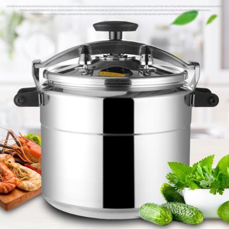 新型 業務用圧力鍋 ステンレス 大容量圧力鍋 18L 業務用/家庭用拍卖
